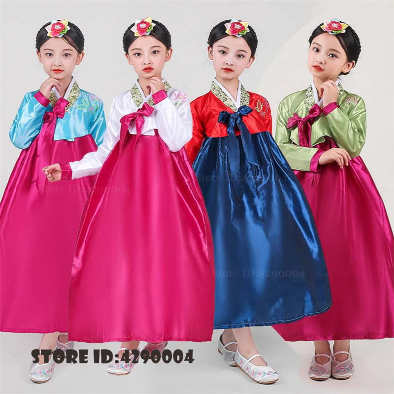 Traditional Korean Lifestyle - Vestido tradicional coreano Hanbok para niños,
