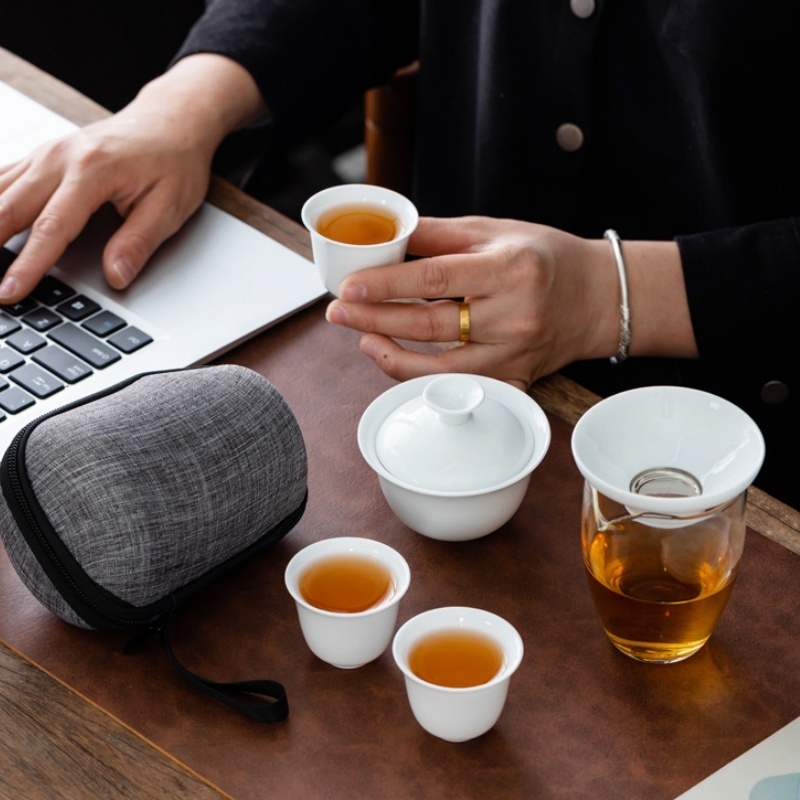Korean Tea Set - Juego de Té Chino Portátil de