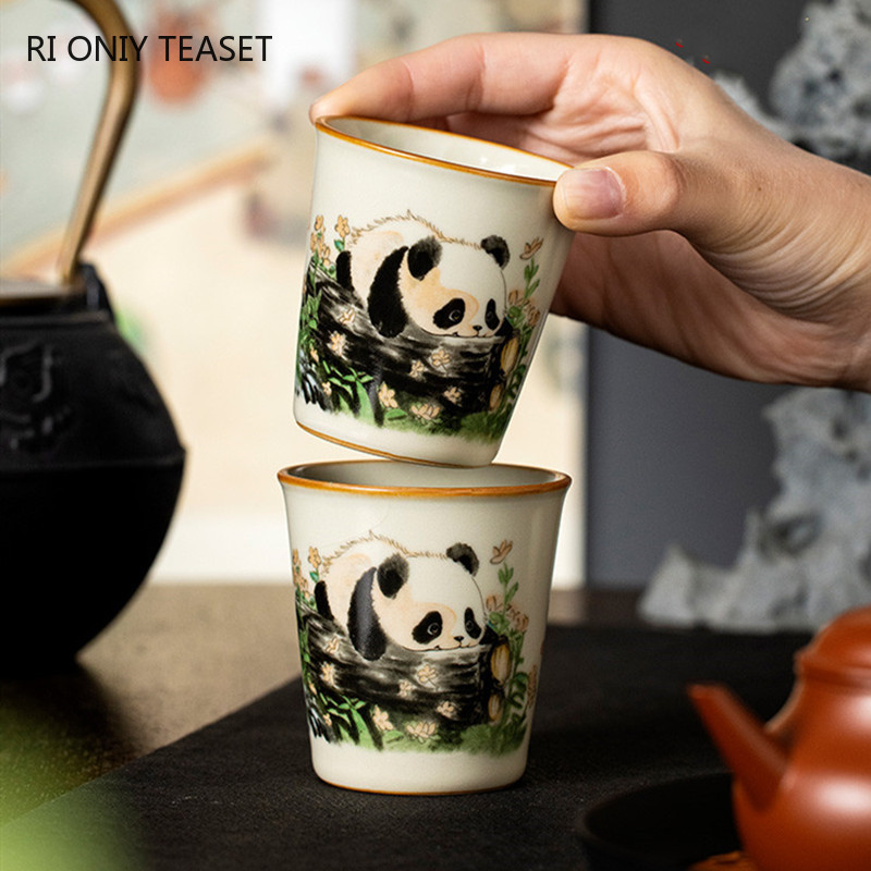 Korean Tea Set - Taza de té de cerámica con