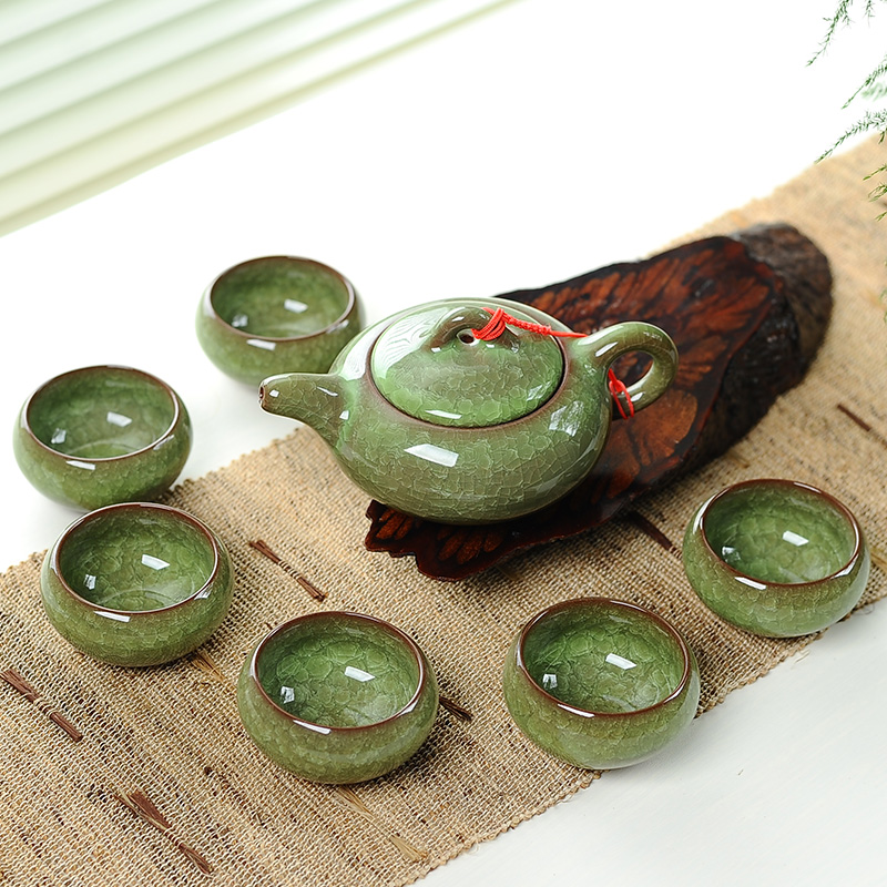 Korean Tea Set - Juego de té de cerámica con