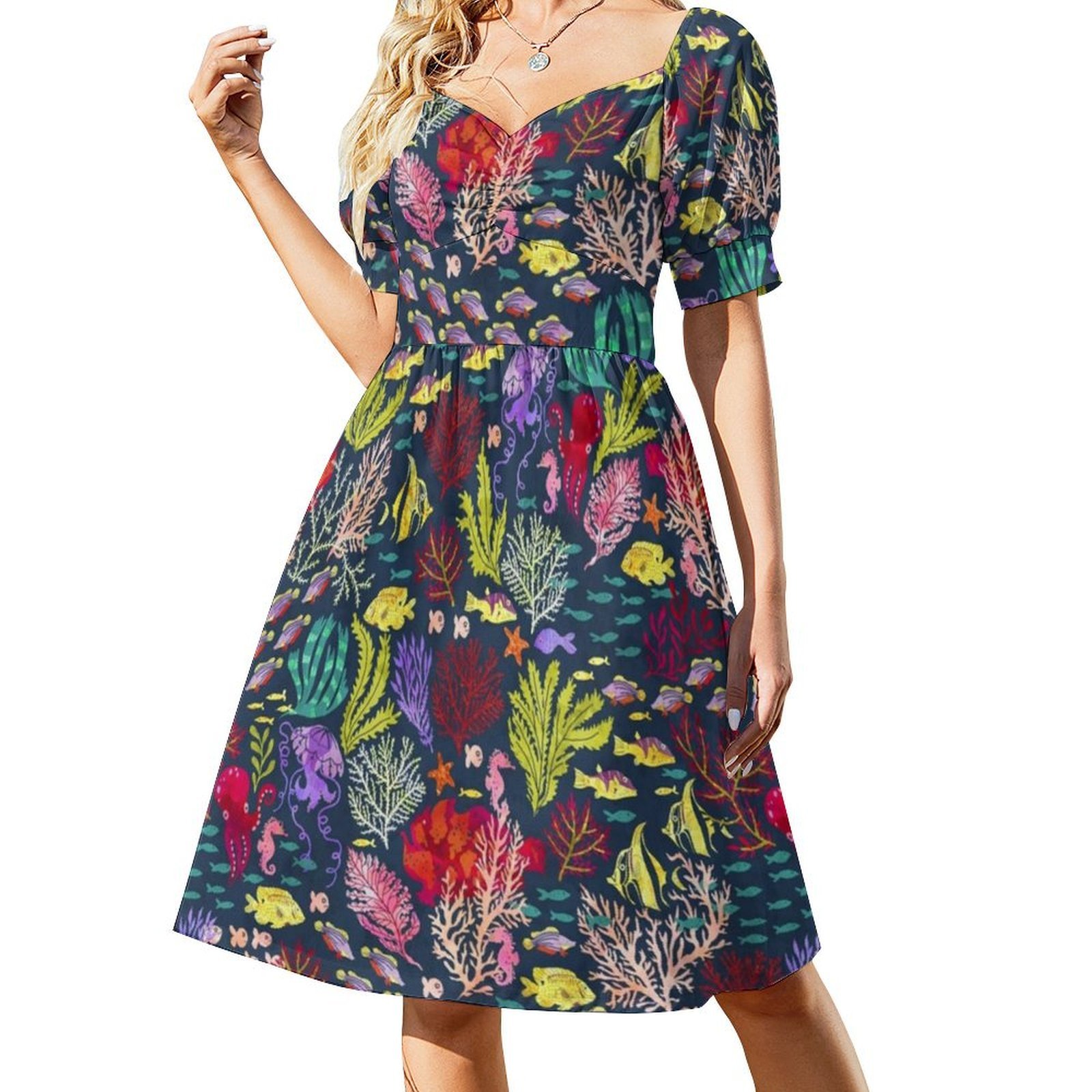 Vestido informal de estilo cor - Lifestyle Of Korean reseña y precio