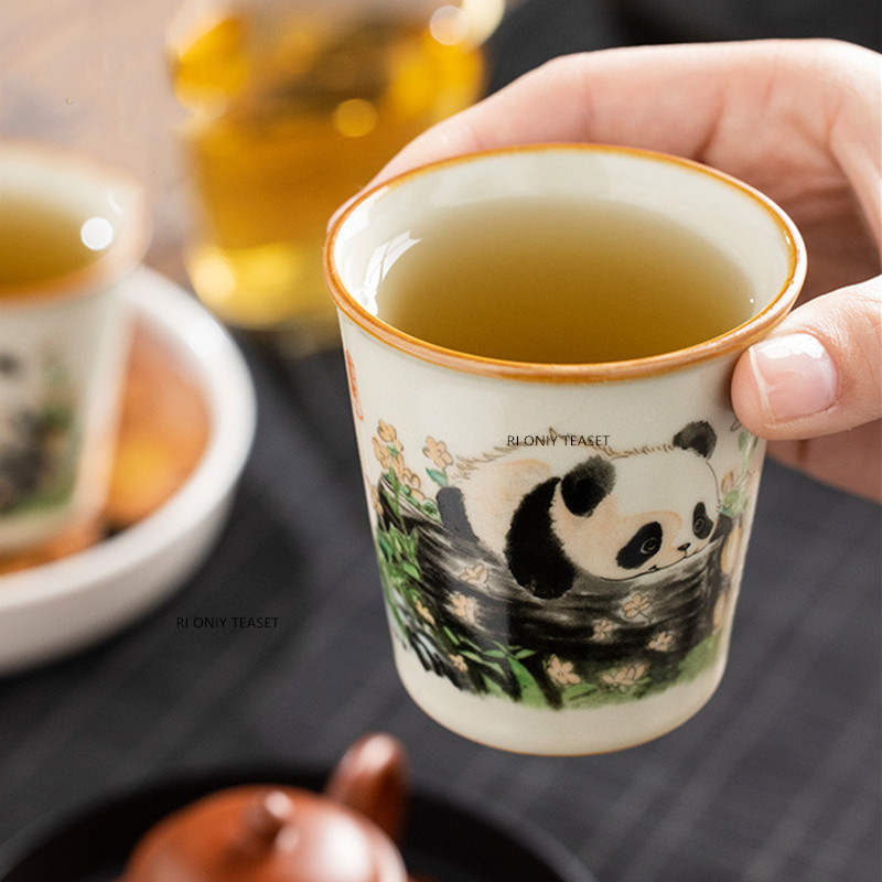 Taza de té de cerámica con hor - Korean Tea Set reseña y precio