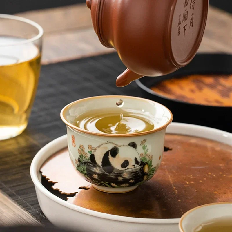 Taza de té de cerámica con hor - Korean Tea Set reseña y precio