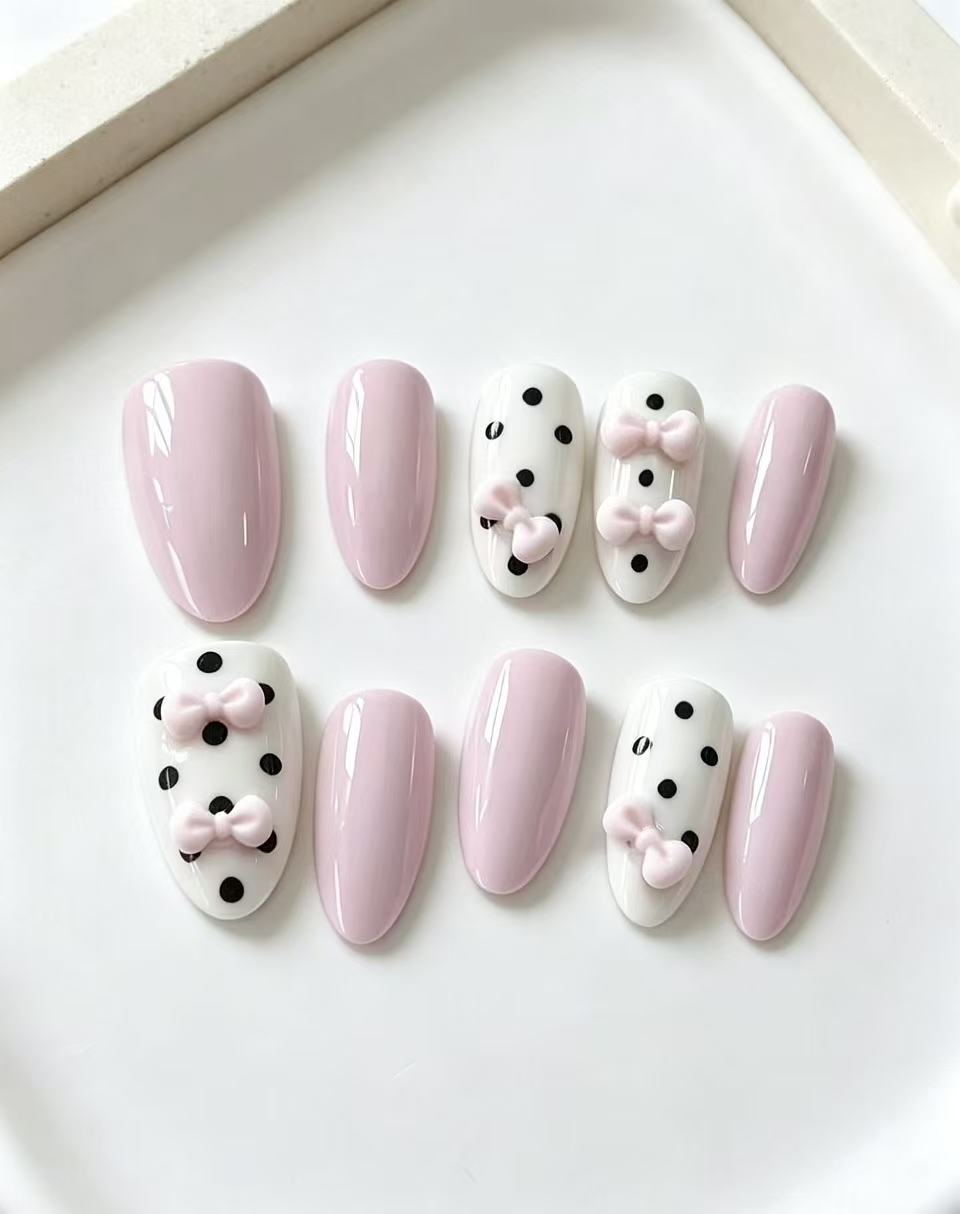 Juego de 10 piezas de uñas pos - Korean Tea Set reseña y precio