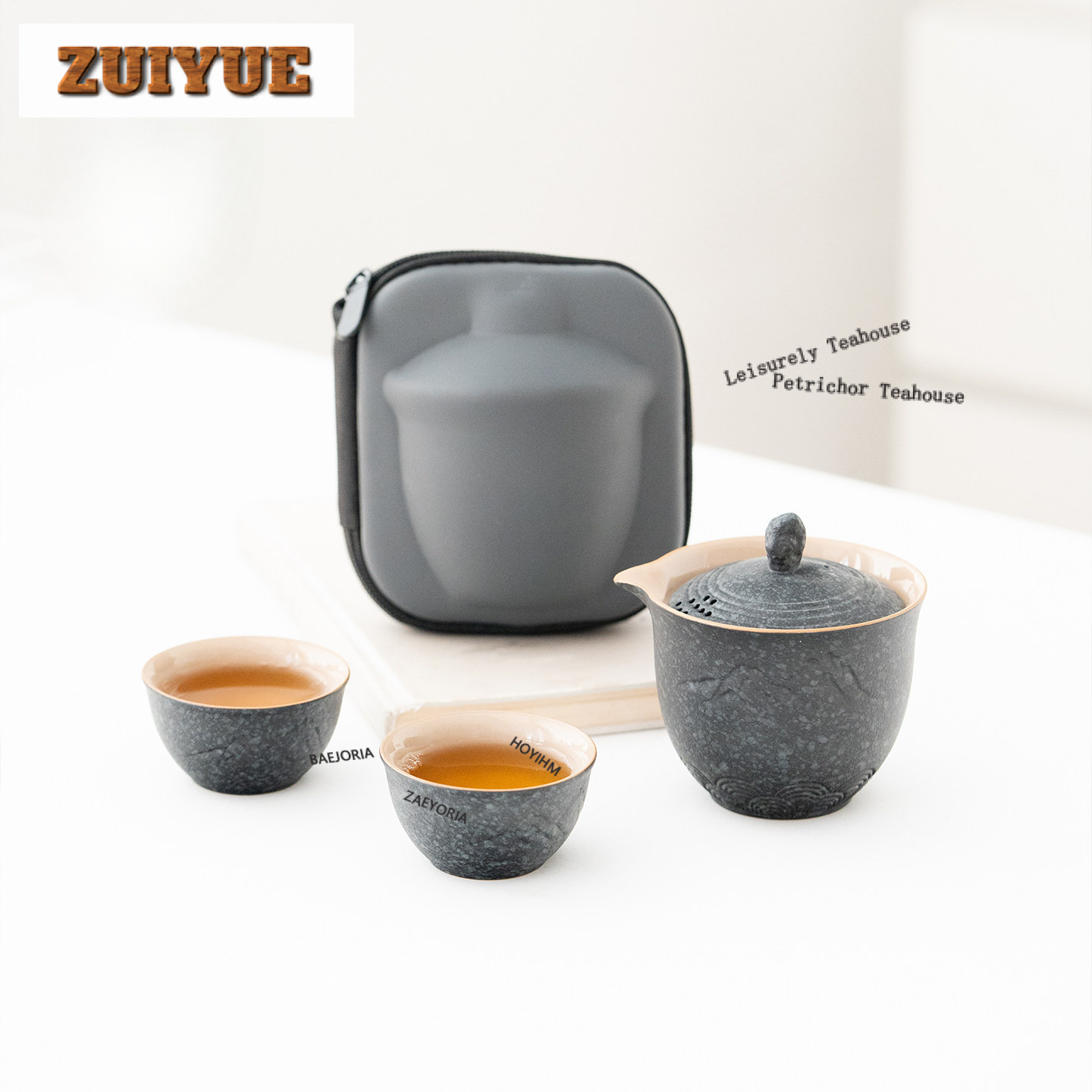 Juego de Té de Cerámica Negra  - Korean Tea Set reseña y precio