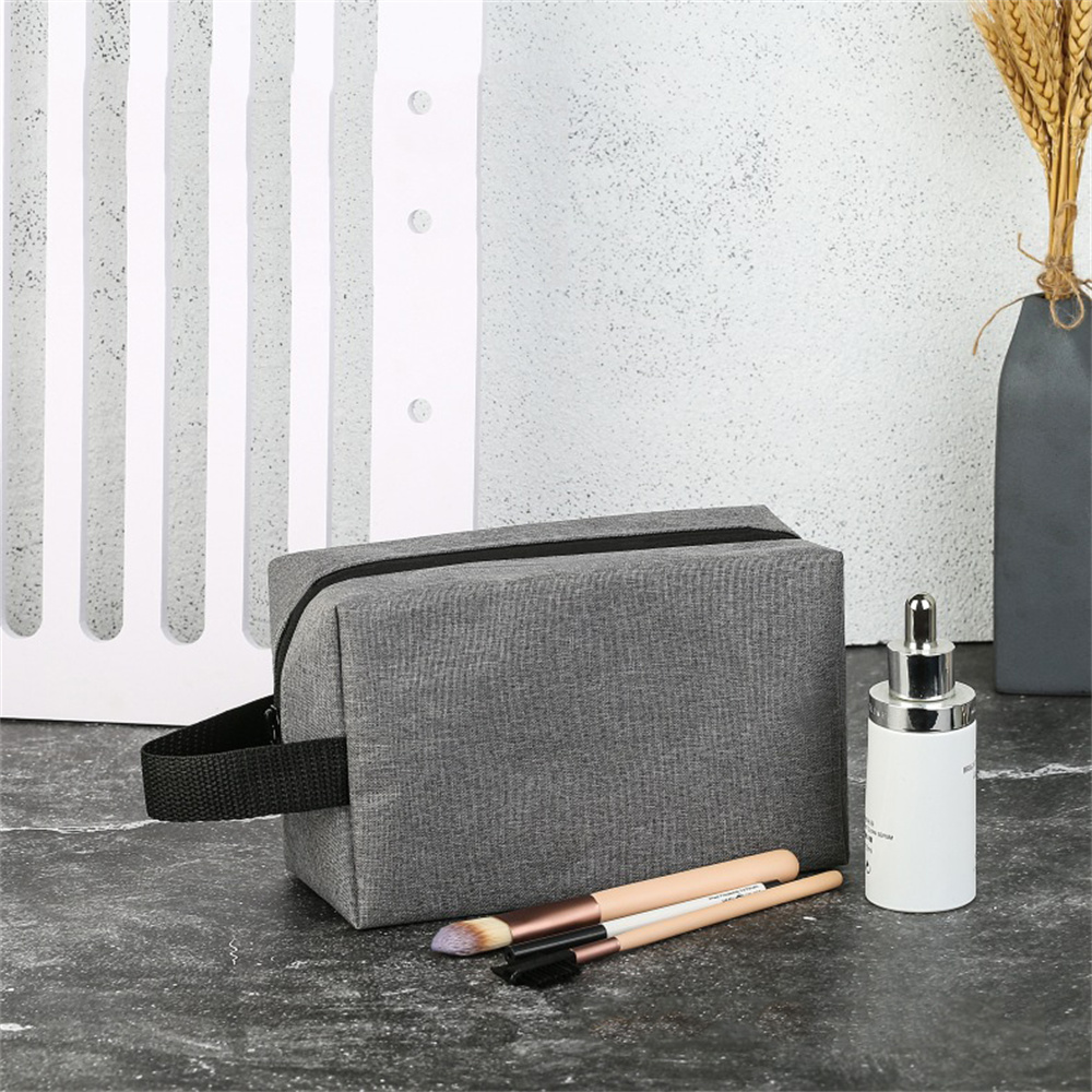 Bolsa de maquillaje de tela Ox - Korean Skincare Routine reseña y precio