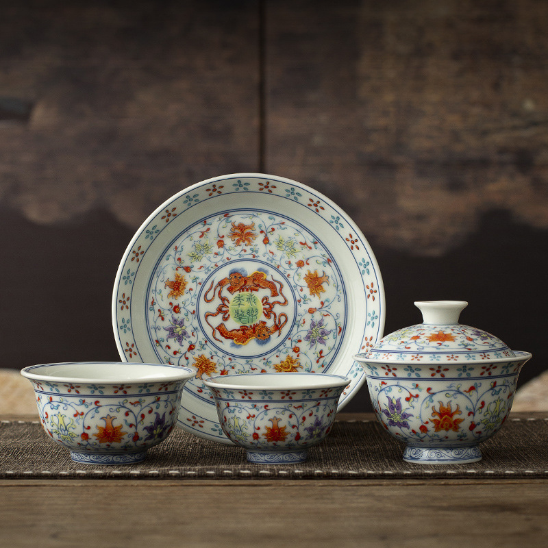 Juego de Té Kung Fu de Porcela - Korean Tea Set reseña y precio