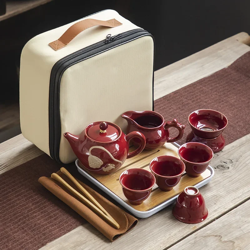 Juego de té de viaje, bolsa de - Korean Tea Set reseña y precio